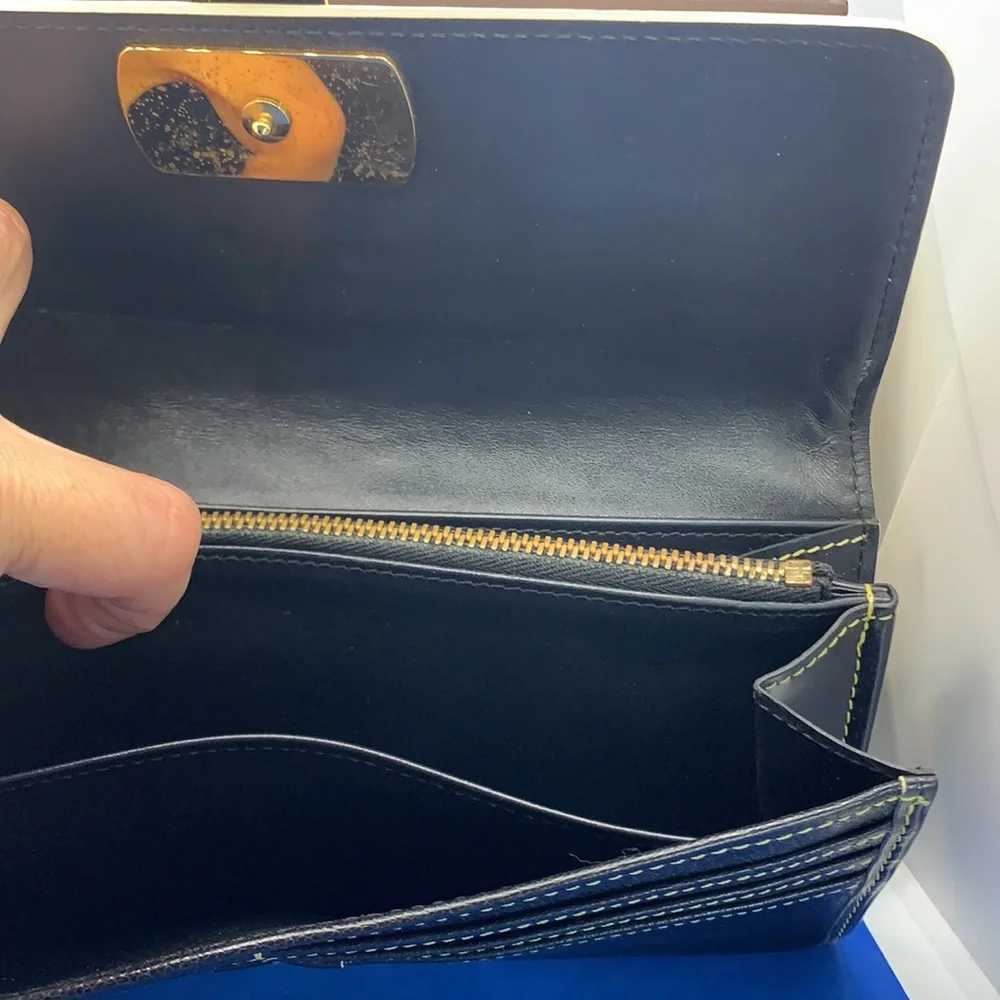 LOUIS‎ VUITTON SUHALI FABULEUX Black WALLET